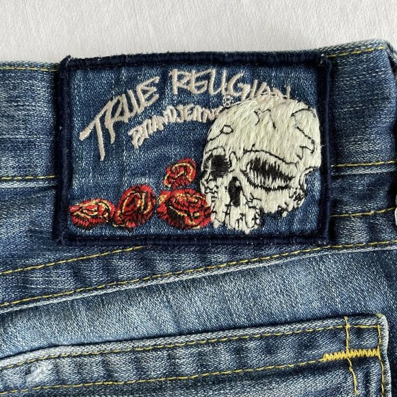 True Religion Mens Jeans Skull Billy 